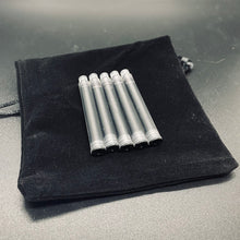 Load image into Gallery viewer, Black Fountain Pen Ink Cartridge- Set of Five