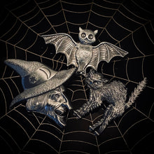 Load image into Gallery viewer, PREORDER Antiqued Halloween Pins
