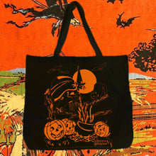 Load image into Gallery viewer, Vintage Halloween Tote Bag
