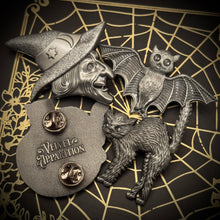 Load image into Gallery viewer, Antiqued Halloween Pins
