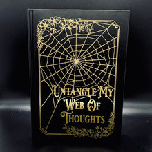 Load image into Gallery viewer, Untangle My Web Of Thoughts Notebook
